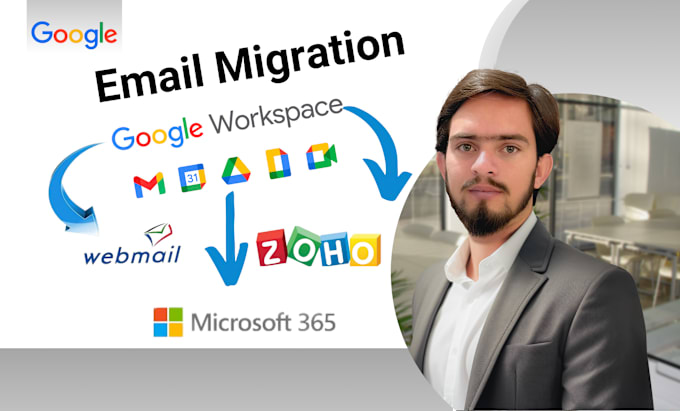 Gig Preview - Email migration to google workspace and microsoft365