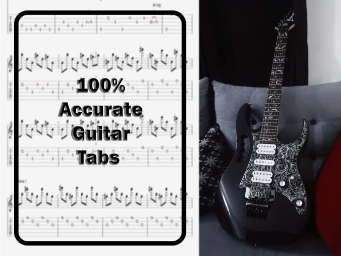 Bestseller - make guitar tabs for any song in any genre you want