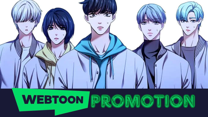 Gig Preview - Promote your webtoon, tapas, webnovel, comic promotion