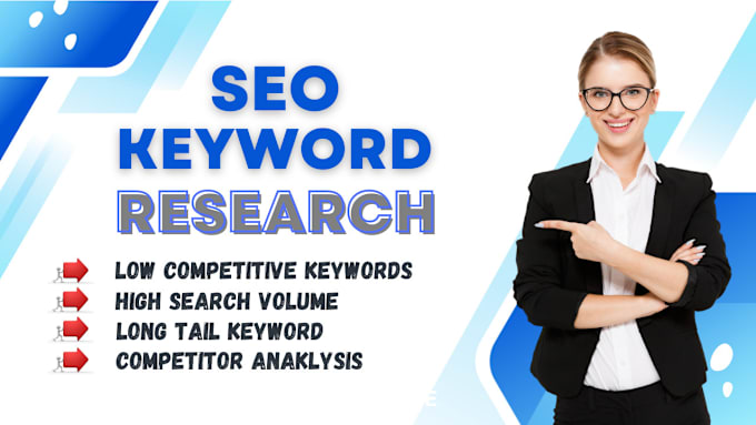 Gig Preview - Select first rate keyword research for your website