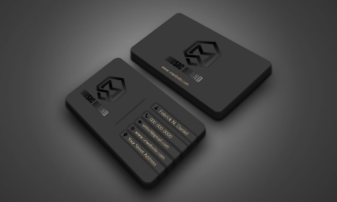 Gig Preview - Professional modern creative logo and uv business card design