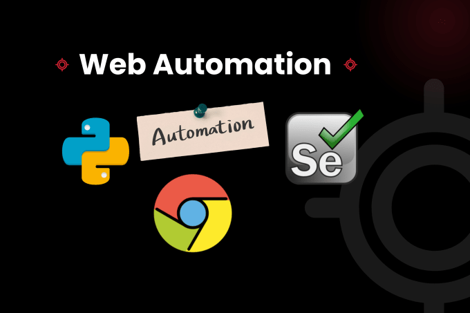 Gig Preview - Automate tasks on websites using python and selenium