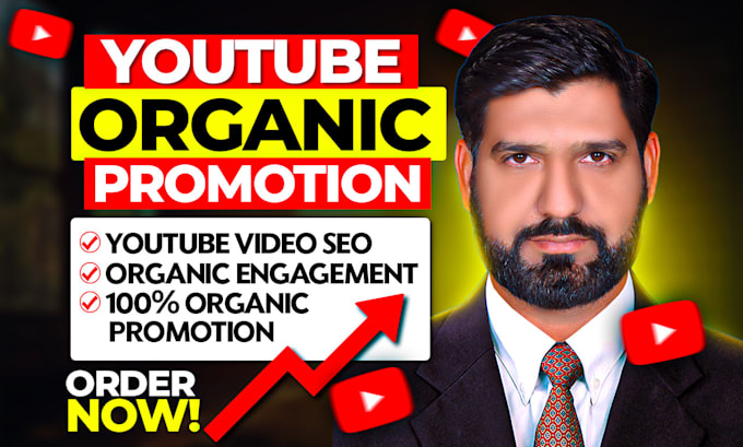 Gig Preview - Do organic youtube promotion to real audience with google ads