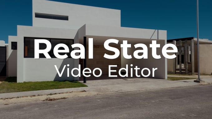 Bestseller - do a real estate video tour editing