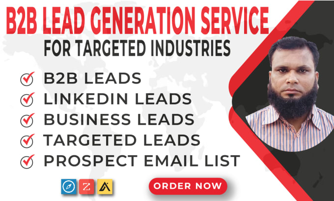 Gig Preview - Provide targeted b2b lead from any type of businesses