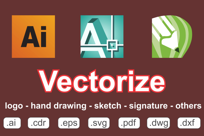 Gig Preview - Redraw pdf to dwg, redraw map, bitmap to ai cdr eps svg pdf dwg dxf