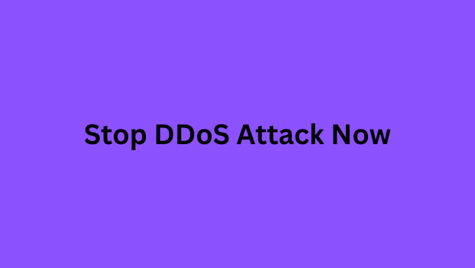 Gig Preview - Help you to stop ddos attacks, I am a cyber security expert in ddos attacks