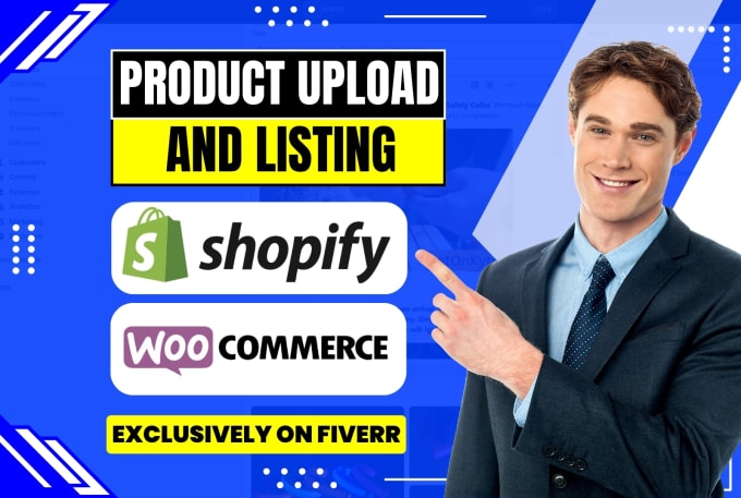 Gig Preview - Expertly product uploading and product listing on shopify or woocommerce store