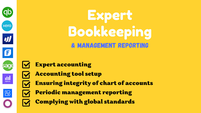 Gig Preview - Provide expert bookkeeping with management reporting