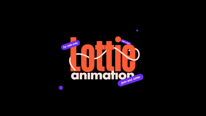 Gig Preview - Create a dynamic lottie animation for your app or website