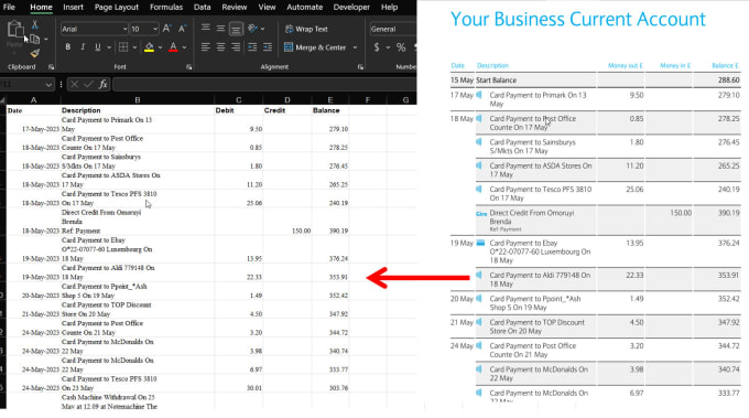 Bestseller - convert PDF to excel and CSV