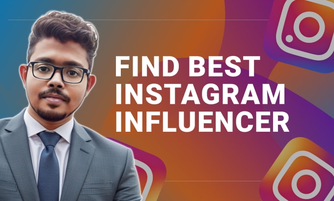 Gig Preview - Find best instagram influencer