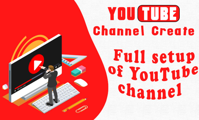 Bestseller - create, setup youtube channel with logo, banner, intro, outro, SEO