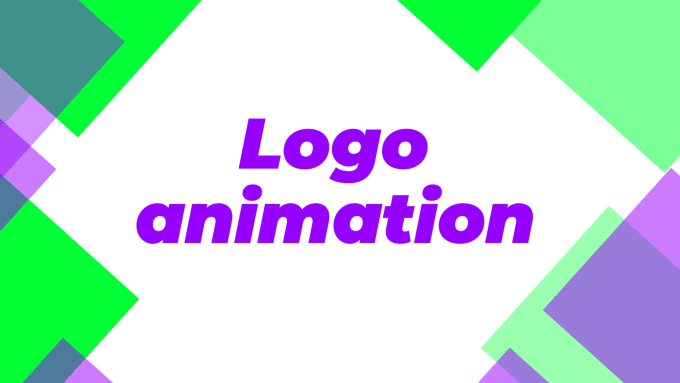 Gig Preview - Bring your logo to life with animation