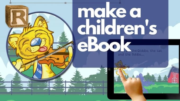 Gig Preview - Format and convert children book into epub and mobi