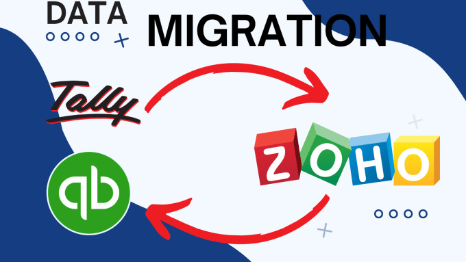 Gig Preview - Do migration from quickbooks, tally erp to zoho books