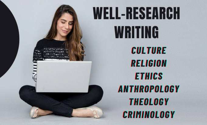 Gig Preview - Do culture, religion, ethics, anthropology, theology, criminology studies urgent