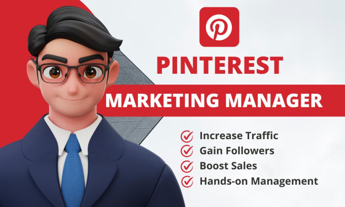 Gig Preview - Be your pinterest marketing manager, utilizing tailwind