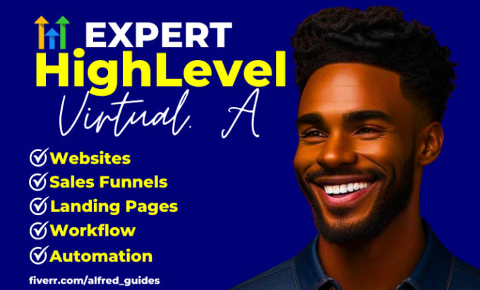 Gig Preview - Be your gohighlevel virtual assistant go high level ghl VA