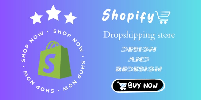 Gig Preview - Create shopify dropshipping store