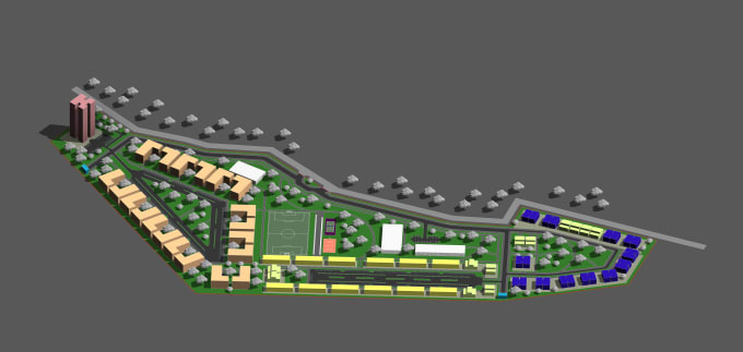 Gig Preview - Design an architectural site plan in revit and autocad