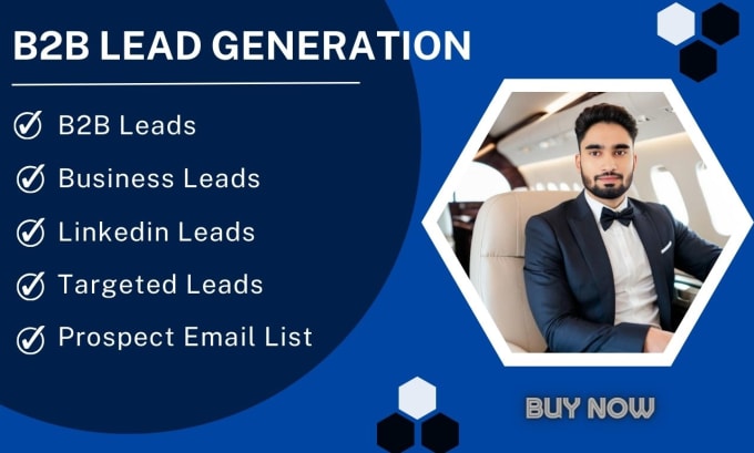 Gig Preview - Do b2b lead generation, linkedin lead and targeted list