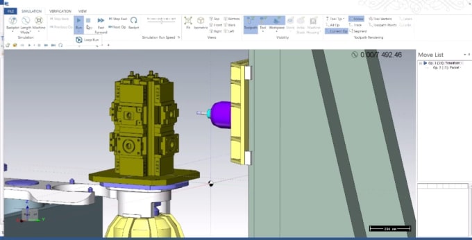 Gig Preview - Do a cnc programming on mastercam for cnc 4 axis