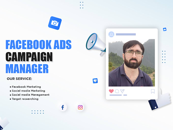 Gig Preview - Setup and manage your facebook and instagram ads