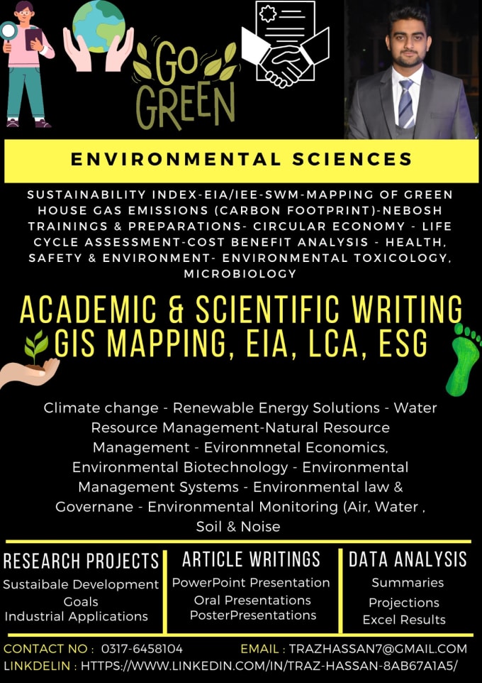 Gig Preview - Do sustainability assessment and lca