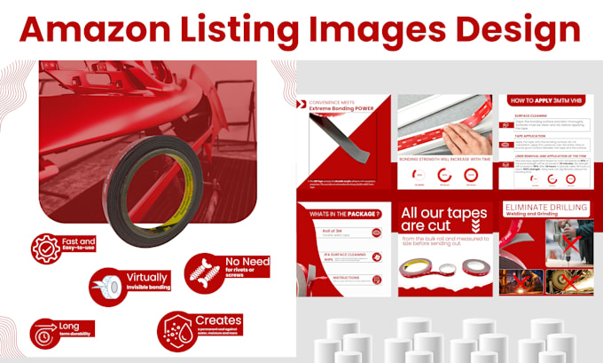 Gig Preview - Do amazon listing pictures, product infographic and amazon listing images