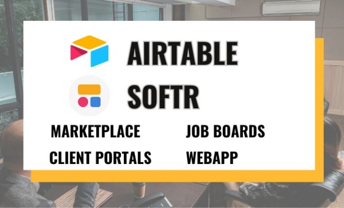 Bestseller - setup airtable database, create glide app, client portal, zapier, softr website