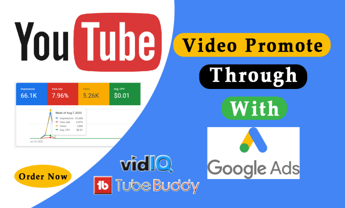 Gig Preview - Promote your youtube videos organically with google ads