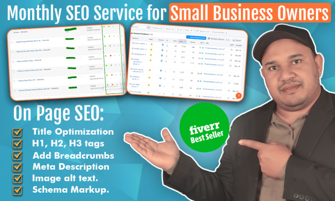 Gig Preview - Complete SEO solutions for small business owners