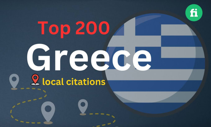 Gig Preview - Do 200 live greece local citations for greece local seo