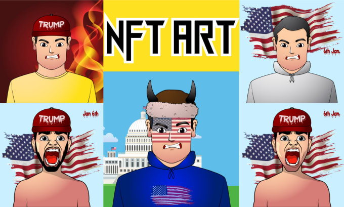 Gig Preview - Design nft art and generate 10k collection with metadata