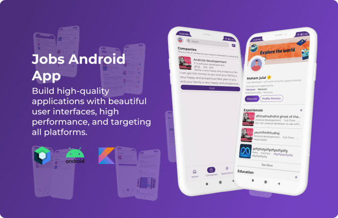 Gig Preview - Implement your figma UI UX design into a mobile android app