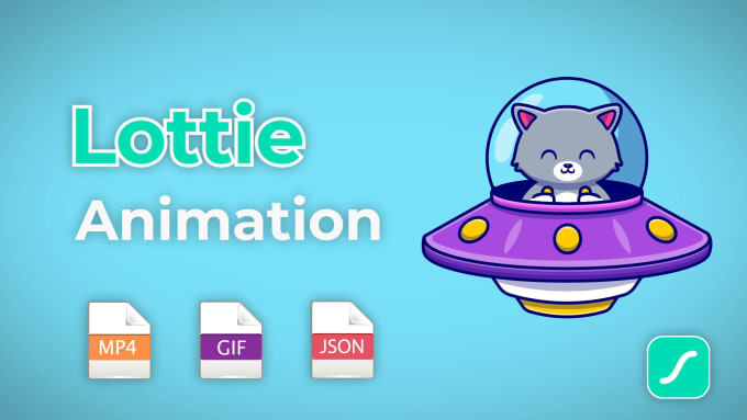 Gig Preview - Create json lottie animation for you