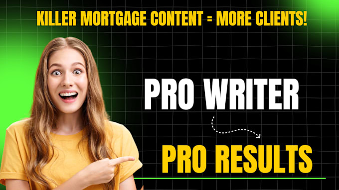 Gig Preview - Write compelling finance, real estate, or mortgage blogs for your business