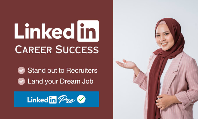 Gig Preview - Upgrade your linkedin profile for job and career success