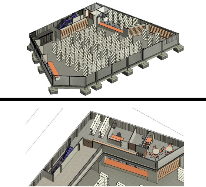 Gig Preview - Create your architectural 2d and 3d design in revit or tekla