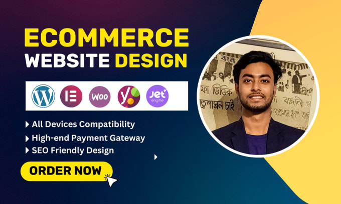 Gig Preview - Build or clone ecommerce online store website using woocommerce