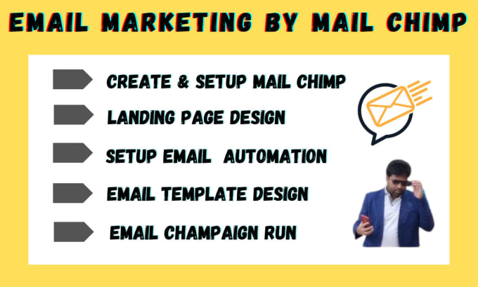 Bestseller - manage and design mailchimp email marketing campaign