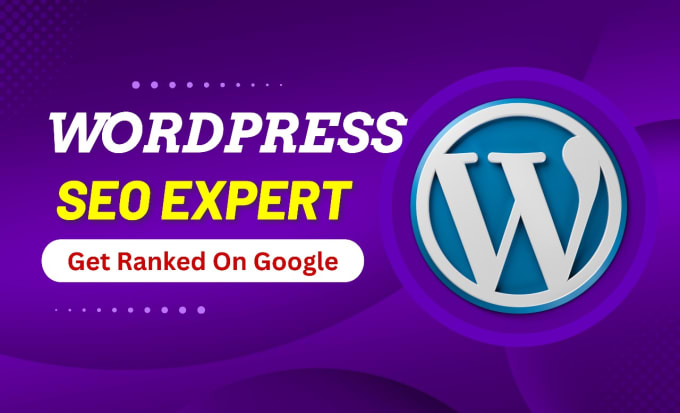 Gig Preview - Do technical and on page wordpress SEO to rank your website