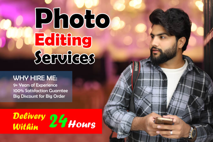 Gig Preview - Professional photography services tailored just for you