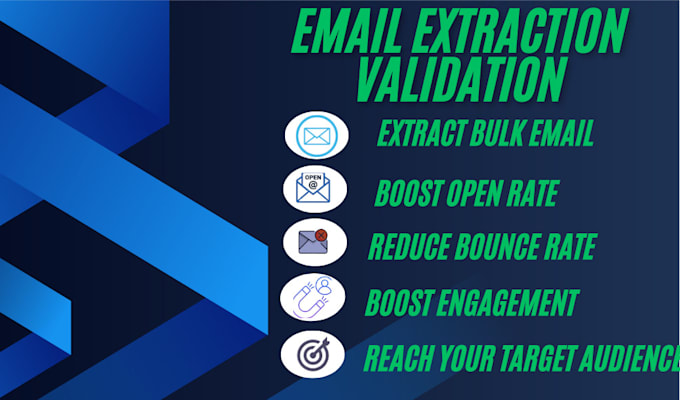 Gig Preview - Do bulk email scraping and validation