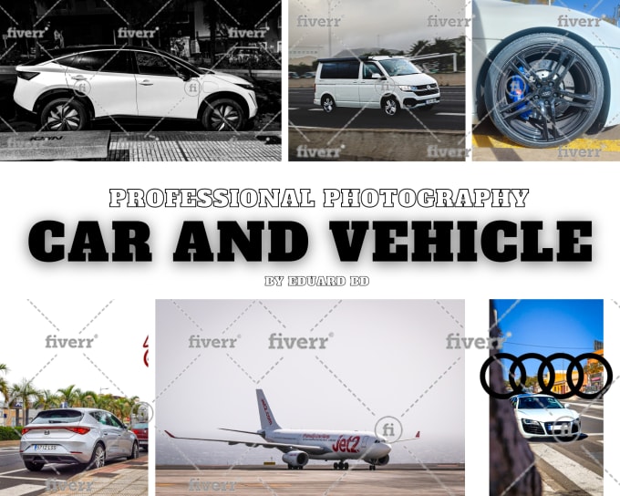 Gig Preview - Do professional car and vehicle photography in tenerife, spain