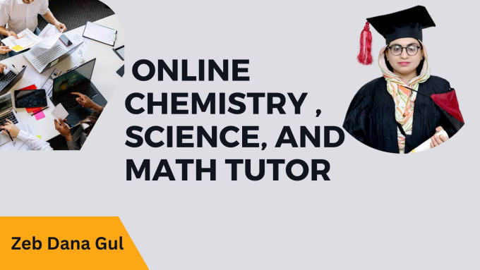 Bestseller - be your online chemistry , science, and math tutor