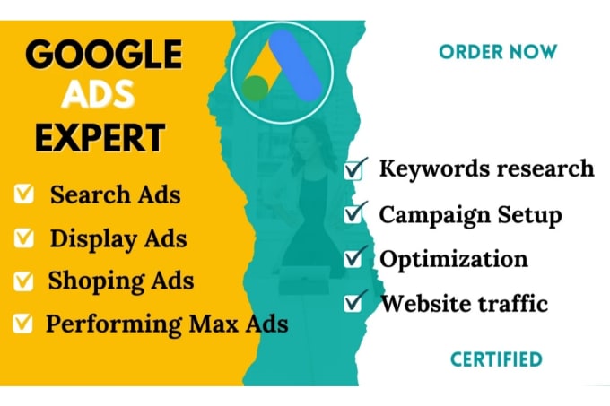 Gig Preview - Setup and manage highly profitable google ads adword PPC campaign specialist