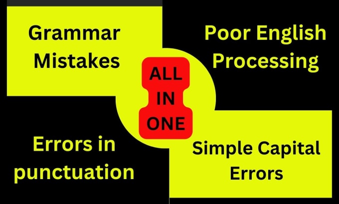 Gig Preview - Proofread and check your documents for spelling and grammar