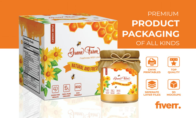 Bestseller - make packaging box design, product packaging box design or mailer box design